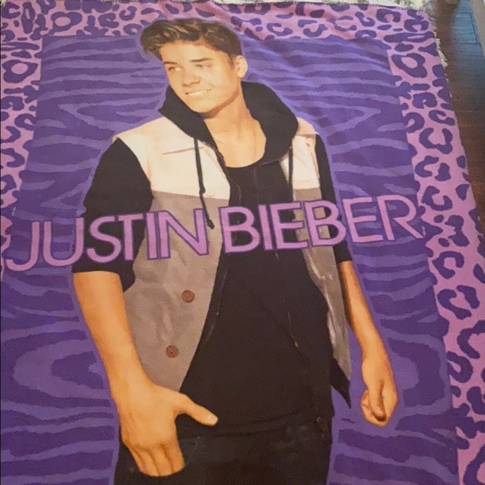 Justin Beiber Blanket
